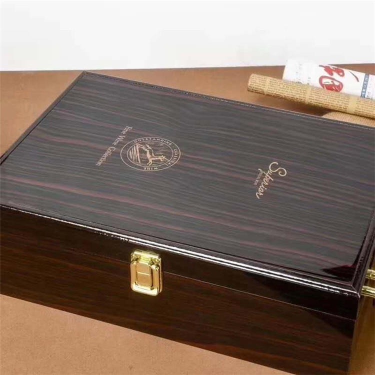 牛蒡茶木盒定做礼盒定制厂家 礼品木盒 生产经验图片