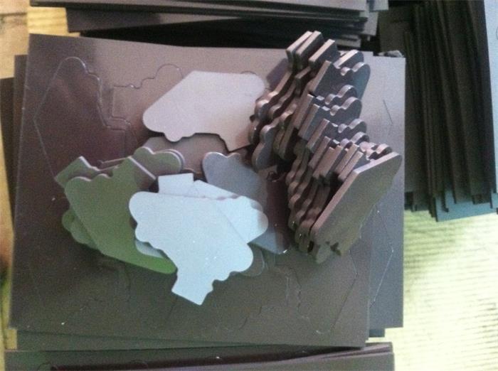 广州厂家直销橡胶磁片，可背双面胶，冲切成客户需要的小规格磁片示例图4