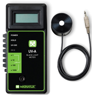美国磁通Magnaflux UV-A黑光灯强度计 紫外线辐照度仪 原装正品