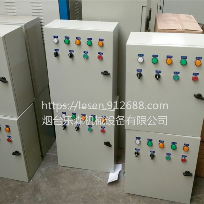 乐森PLC电气控制柜继续保护设备，自耦降压控制柜生产厂家