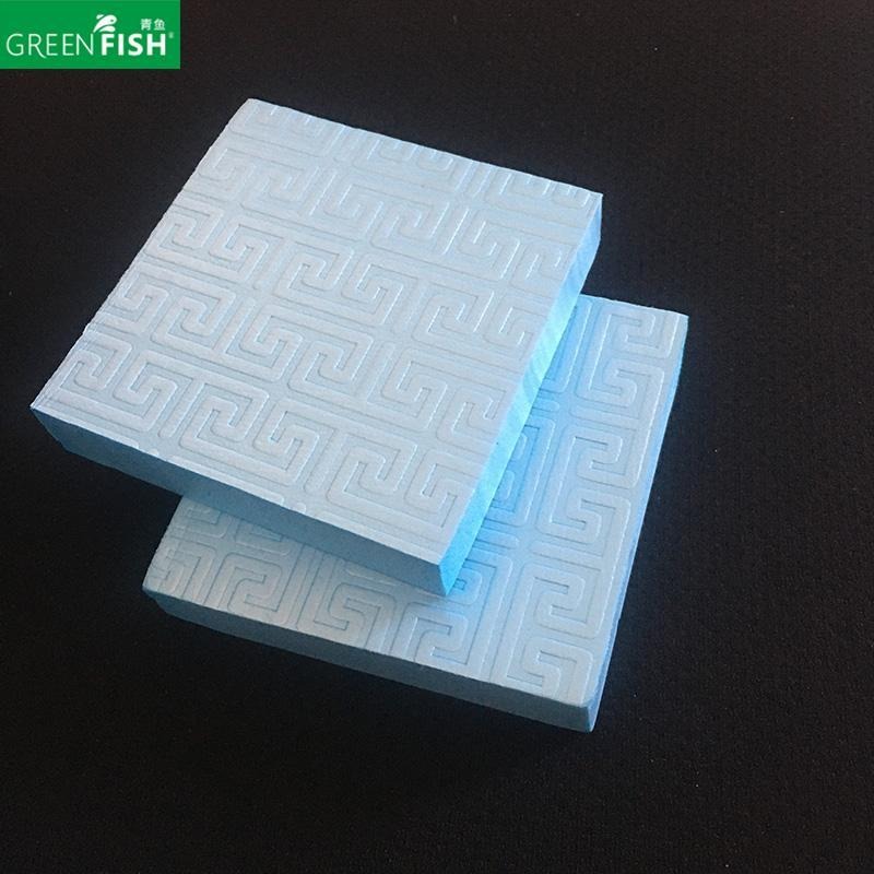 上海青鱼Greenfish蓝色B1级xps挤塑板保温阻燃隔热板现货直供可定制