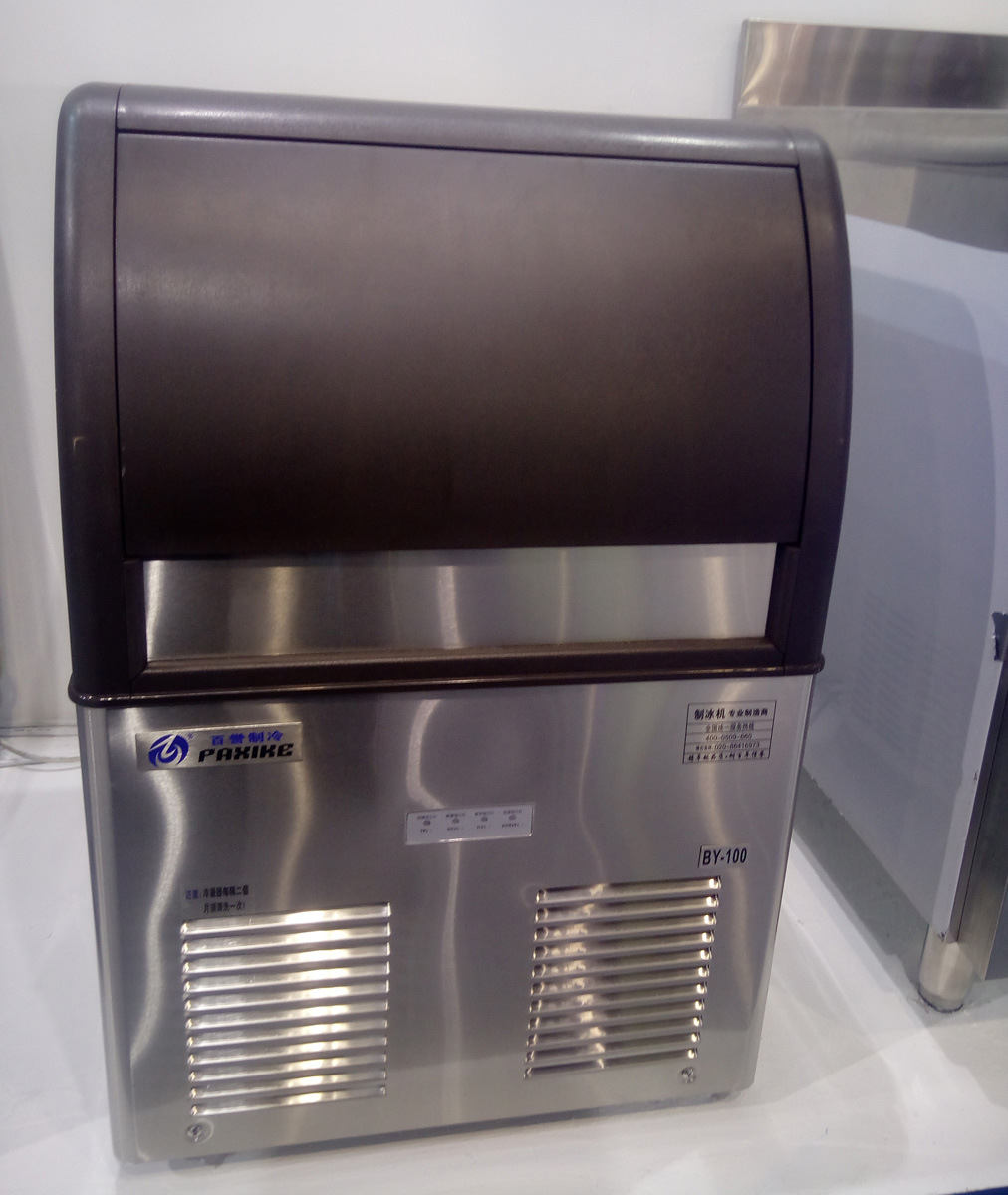 百誉制冰机by150磅70公斤风冷全自动商用方冰块机奶茶饮品店专用示例图4
