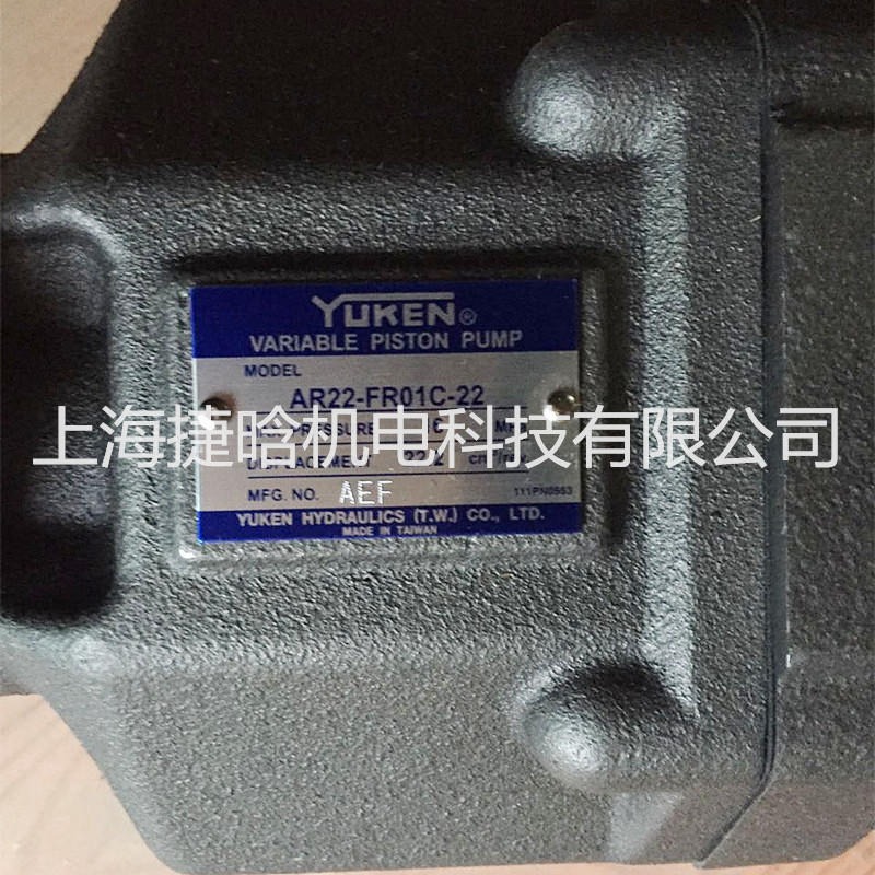 台湾油研YUKEN油泵 AR16-FR01C-22 AR16-FR01B-22 柱塞泵