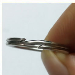 大量生产钛合金钥匙圈 钥匙环 28mm平面圈 钛合金登山扣 欢迎订购示例图4