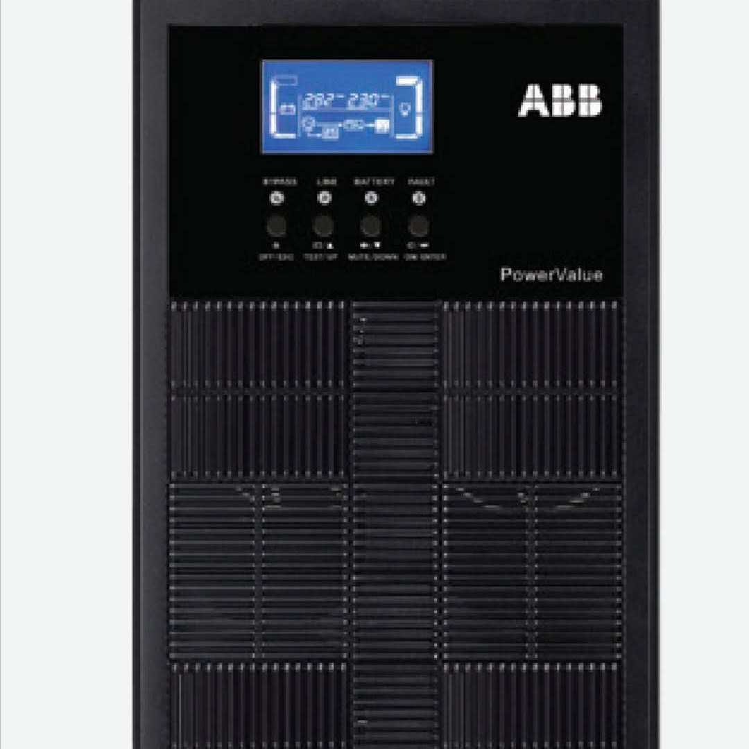 ABB UPS电源UPS PowerValue 11T10KVA S TLC 10KVA 9000W不间断电源 外置电池