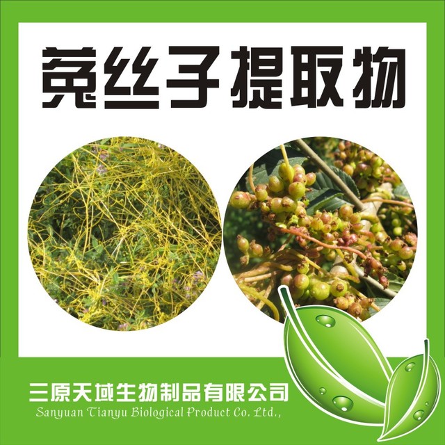 陕西新天域生物 菟丝子提取物 金丝桃苷0.3%  厂家直销