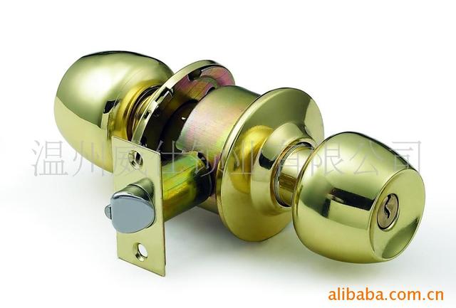 厂家直售578球形锁 筒式球形门锁 机械门锁 五金锁具