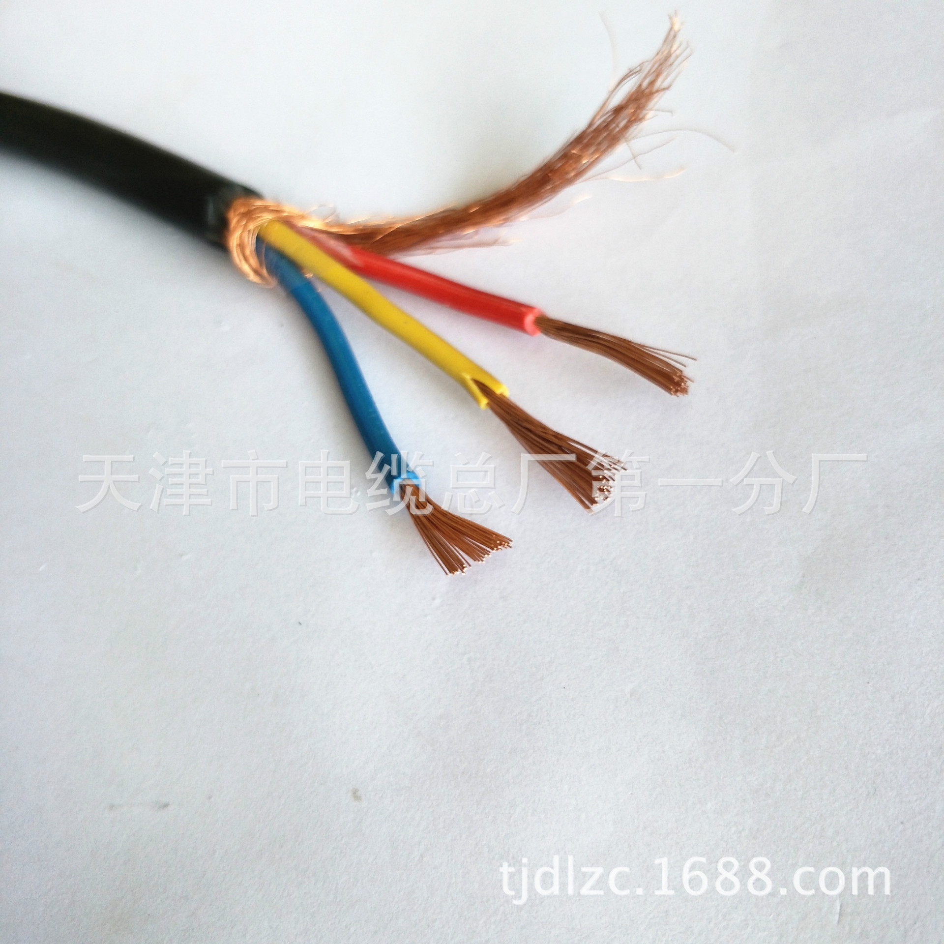 KFFRP22 KFVRP22氟塑料耐高温多心控制电缆 钢带铠装示例图10