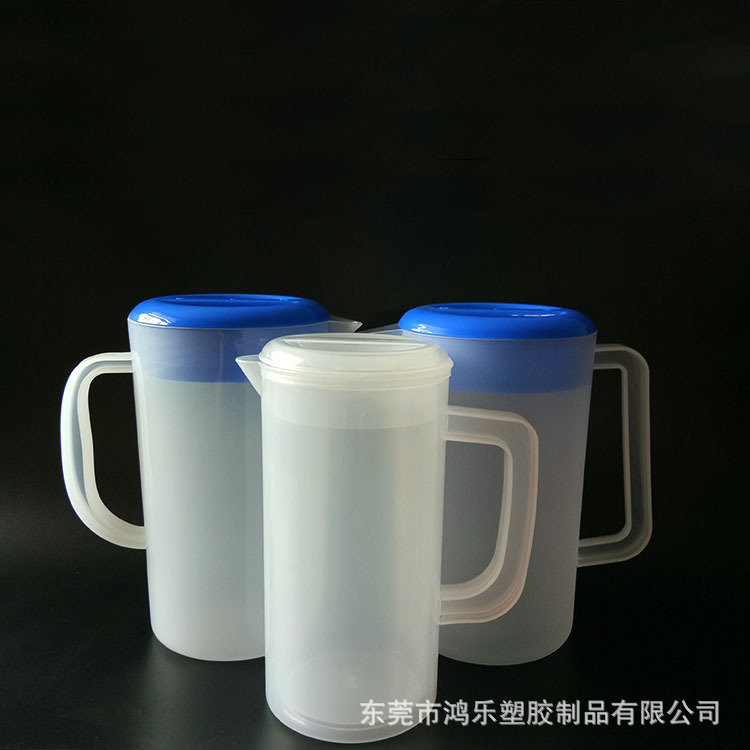 PP冷水壶2L塑料茶水壶餐厅用胶水壶大容量塑胶雾面磨砂冷水壶示例图11