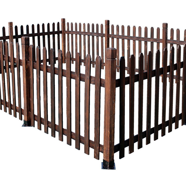 木质防护栏 木头护栏 木头篱笆栅栏 湖南 佳星