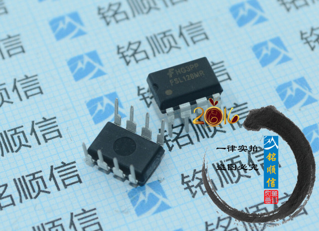 实物拍摄 FSL126MR 电源管理芯片 DIP8 原装正品 深圳现货供应
