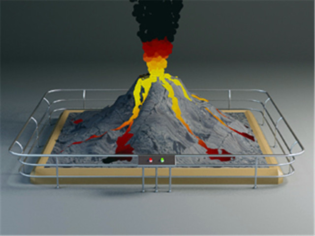 HQ皓奇火山喷发 中小学科学探究器材 科技馆 科技展品图片