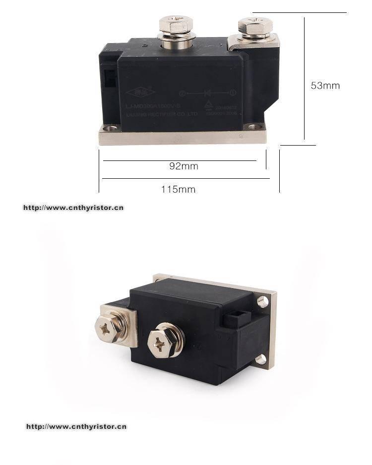双向可控硅开关模块 MTC300A1600V-B UPS 电源 电焊机配件示例图7