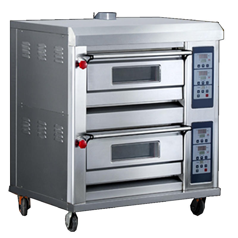 红菱烤箱 两层四盘燃气烤箱豪华型优质新款带定时功能 HLY-204D  厂家直销