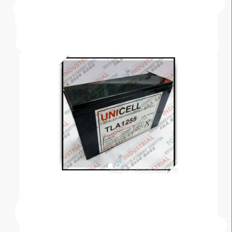 新加坡UNICELL蓄电池TLA1208WL足容量免维护铅酸原装电源12V0.8ah原装现货