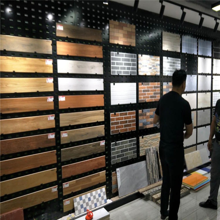 迅鹰瓷砖挂板展示架 800陶瓷挂网展板  南昌挂瓷砖的货架