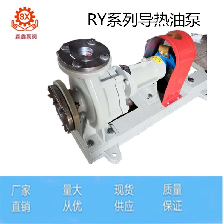 森鑫厂家供应RY50-32-160 风冷式耐高温导热油泵 导热油循环泵 不阻塞离心泵图片