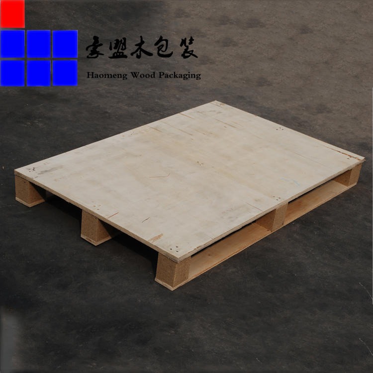 出口单面胶合板木托盘化工品专用木托盘免熏蒸木卡板
