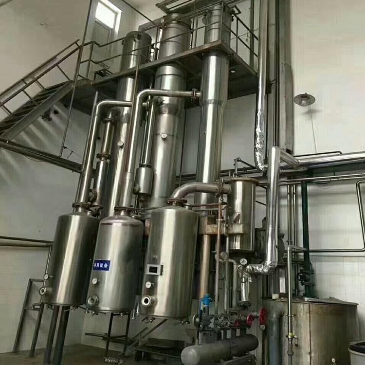 回收二手北京镭力斯特MVR强制循环蒸发器，MVR升膜蒸发器库存综合分析