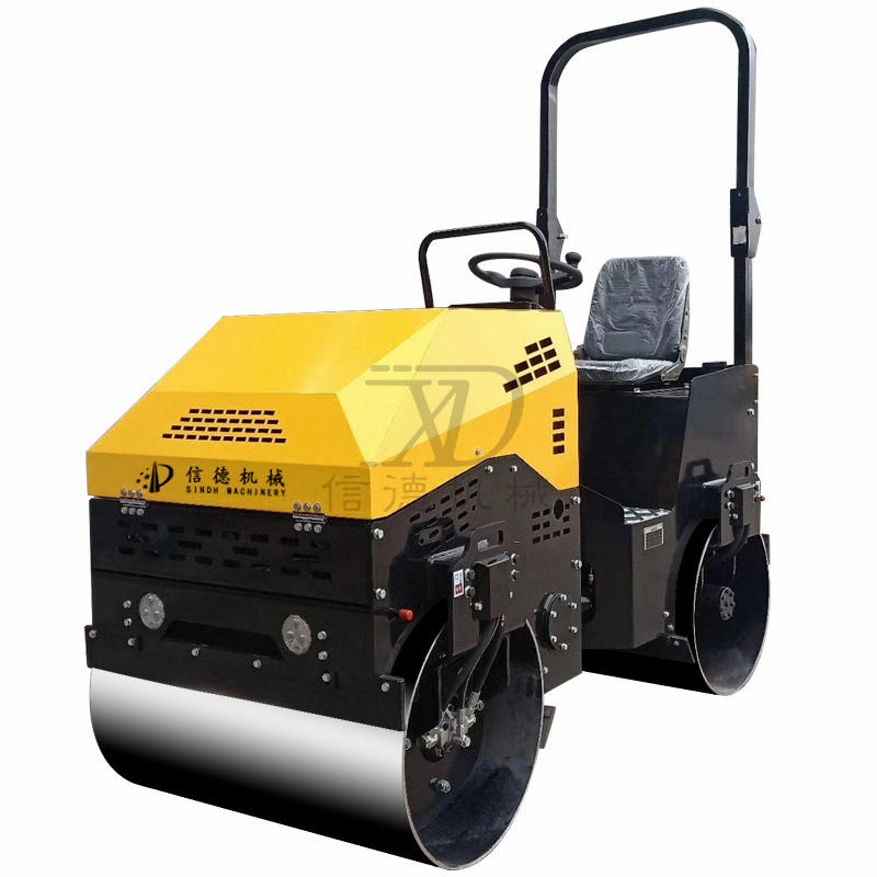 沟槽草坪压实机 汽油小型压路机 调节方便 xd-600 信德