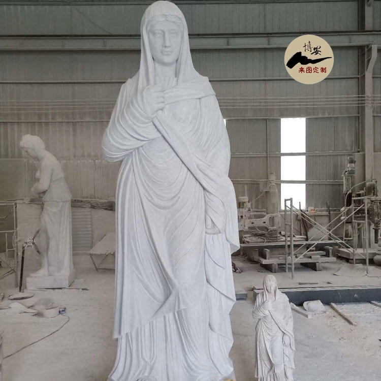 博安 大型石雕西方人物像 欧式人物雕像  女神雕塑  支持定做