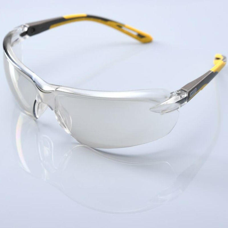 梅思安10167733 炫酷 -S 防护眼镜 烟灰色镜片 黄灰镜脚图片