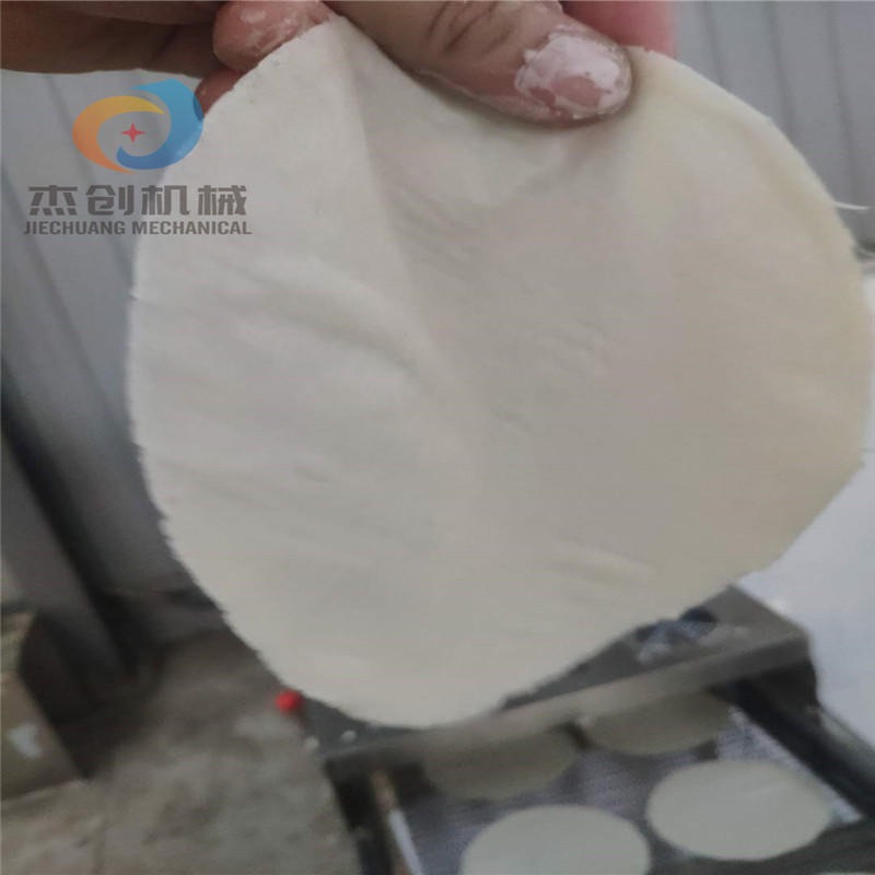 节能环保春卷皮机器 自动化生产薄饼成型机生产厂家 新一代烤鸭饼生产线图片