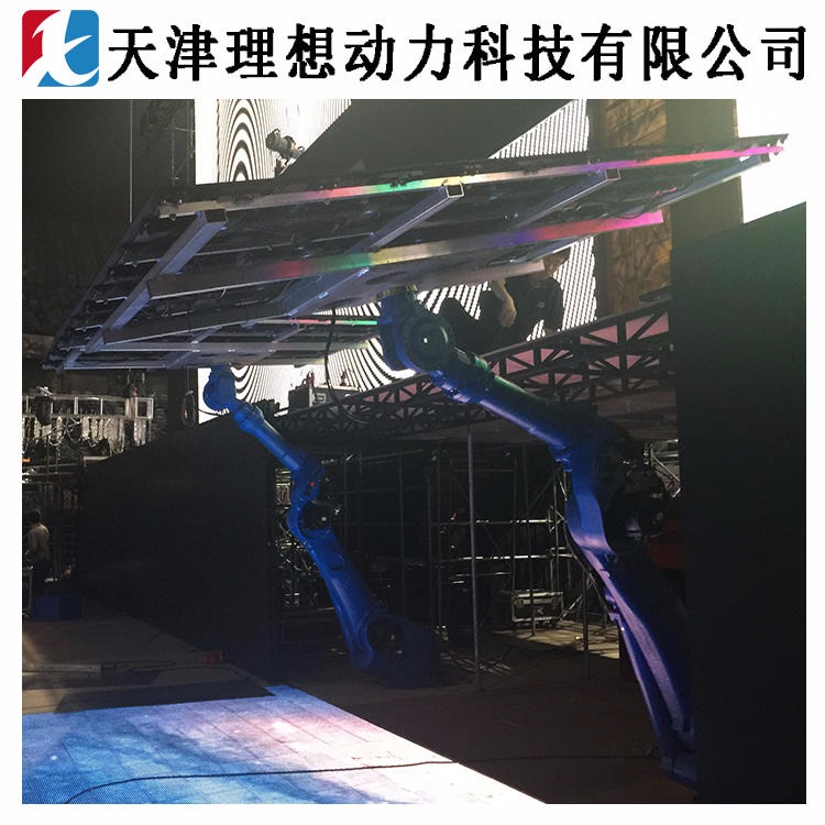 库卡机器人租赁北京汽车展会机器人演出抓举屏幕表演
