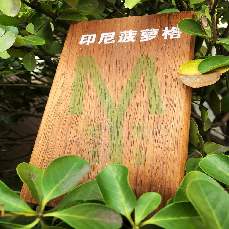 米洋木业工厂直销印尼菠萝格古建材 菠萝格景观园林材 菠萝格防腐木长年供应与定加工 物美价廉图片