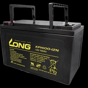 广隆蓄电池KPH100-12铅酸性免维护电池 储能应急电池广隆12V100AH