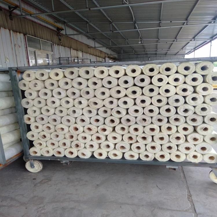 保温硅酸铝管219内径玻璃棉保温管价格  大城步步昇生产