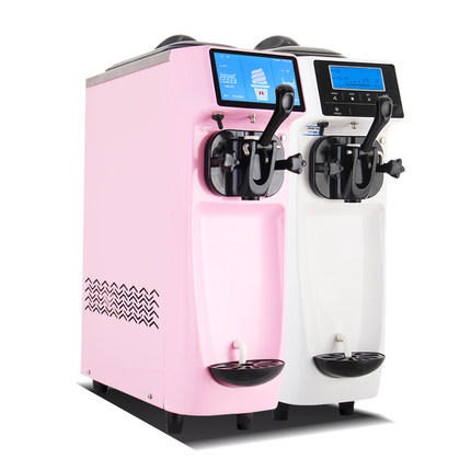 广绅ST16E迷你台式冰淇淋机甜筒冰激凌机