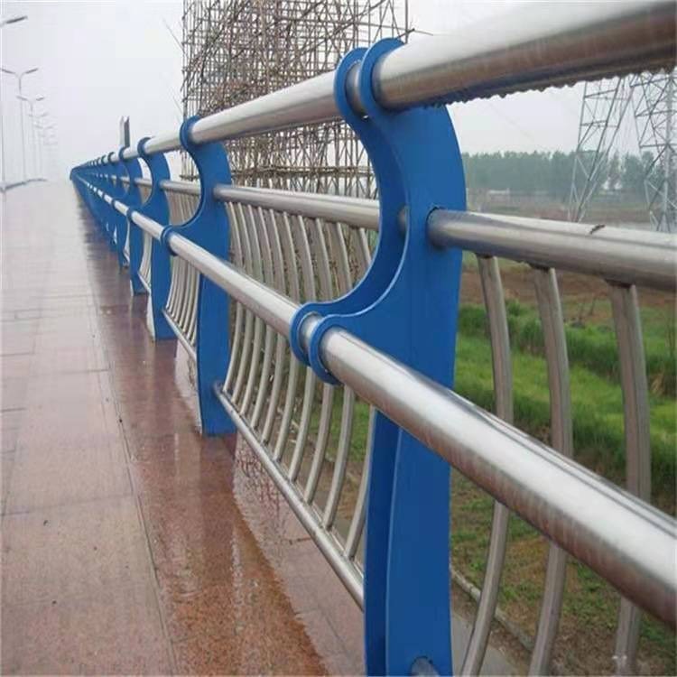 生产厂家桥梁护栏 复合管不锈钢防护栏 桥梁护栏现货供应