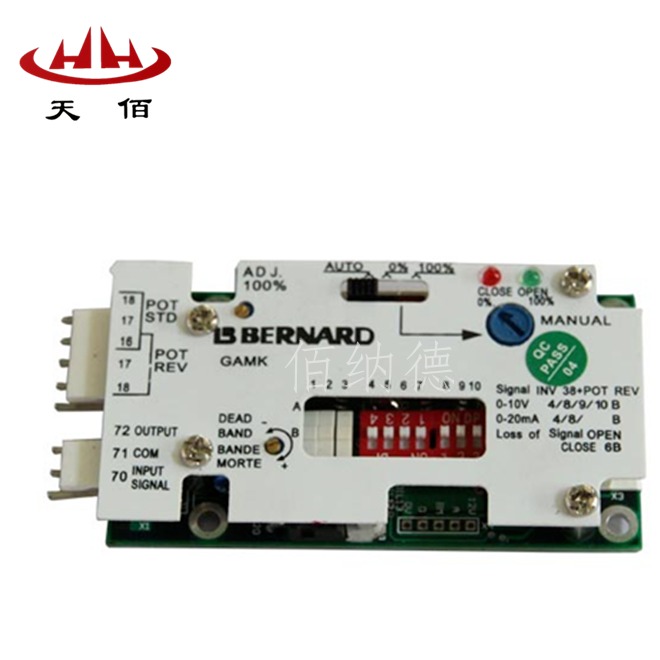 佰纳德 电动执行器配件 BND-ZX电动执行器控制模块   BND-380电动执行器模块图片