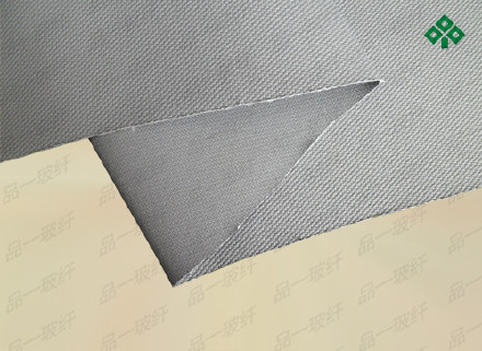 硅玻钛金挡烟布 挡烟垂壁专用布 工程装修防火布 硅玻钛金布示例图3