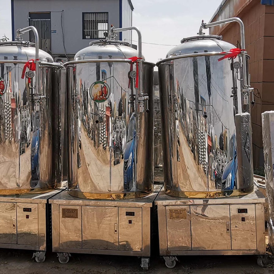 处理一批 100立方液体发酵罐 纵海 20立方啤酒储罐 生物发酵罐