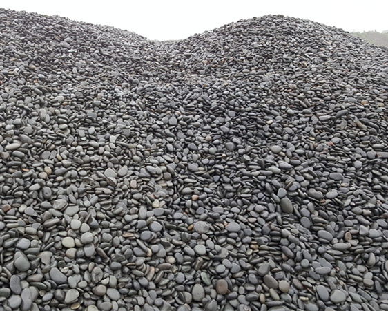 黑色抛光鹅卵石2-3cm  黑色抛光鹅卵石3-5cm 黑色抛光鹅卵石5-8cm示例图8