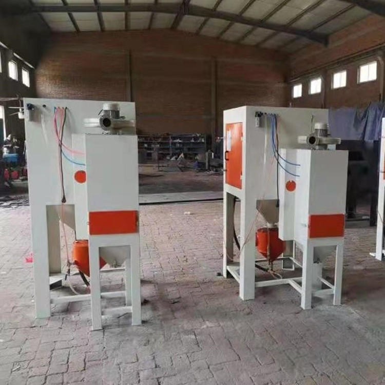 陕西咸阳自动喷砂机厂家 输送式自动喷砂机 五金表面氧化处理喷砂机