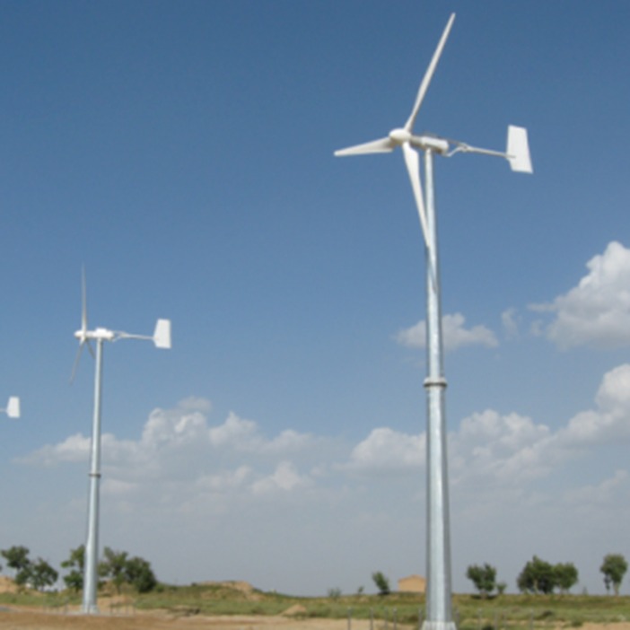 内蒙晟成10千瓦离网水平轴风力发电机小型风光互补发电系统定做产品