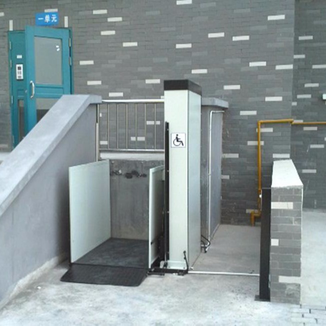 无障碍液压电梯 小型简易轮椅电梯 简易残疾人升降台 青岛市 城阳区启运供应家装电梯