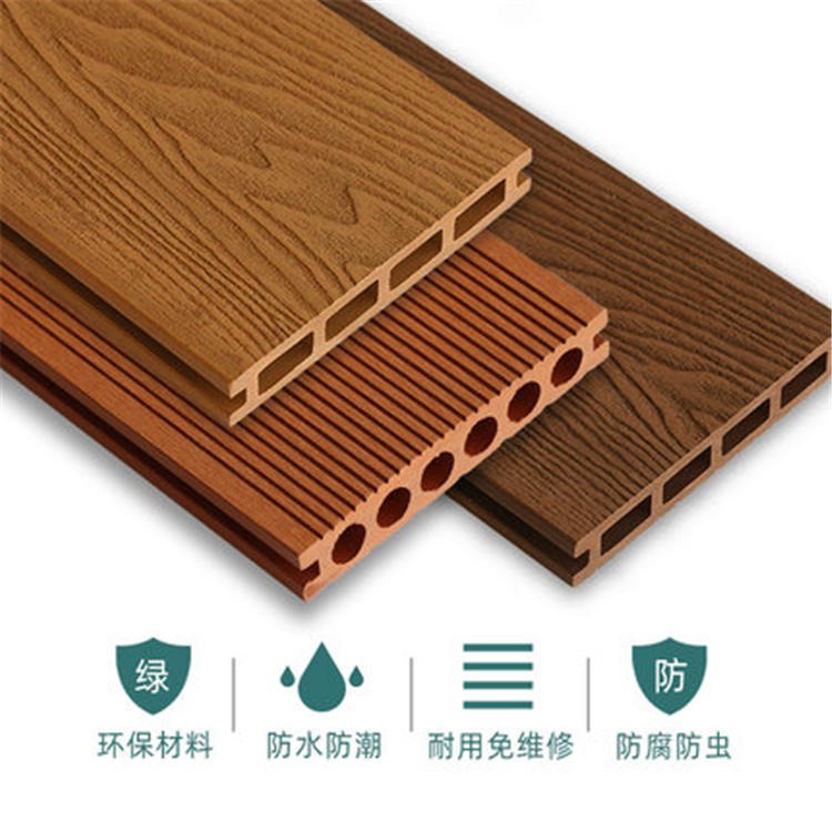 木塑板wpc木塑地板优易格室外共挤地板塑木地板图片