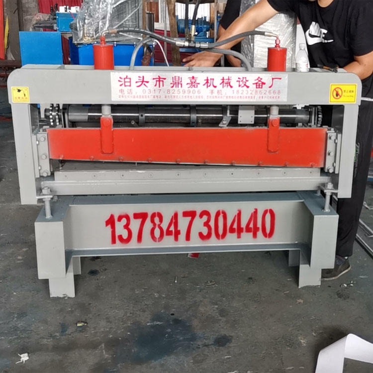 开平分条一体机 金亚现货销售1.25米开平分条纵剪机 全自动数控压瓦机厂家图片