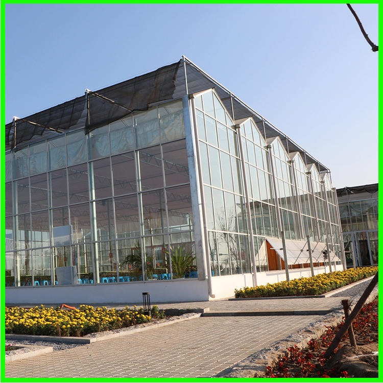 搭建玻璃温室大棚 建设智能玻璃温室 生产玻璃温室大棚 嘉诺厂家直供