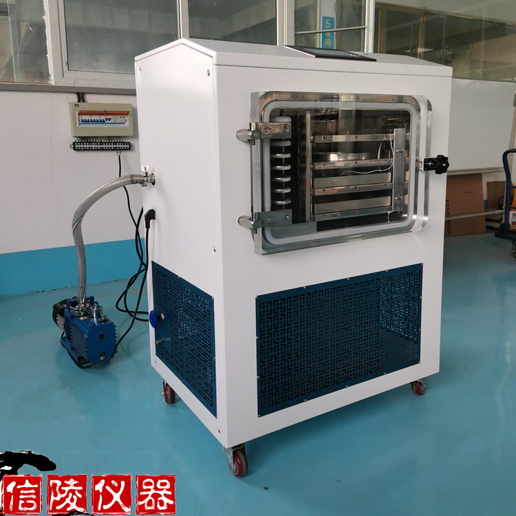 LGJ-30FD中型冷冻干燥机 胶体金冷冻干燥机 生物制剂中试冻干机示例图3