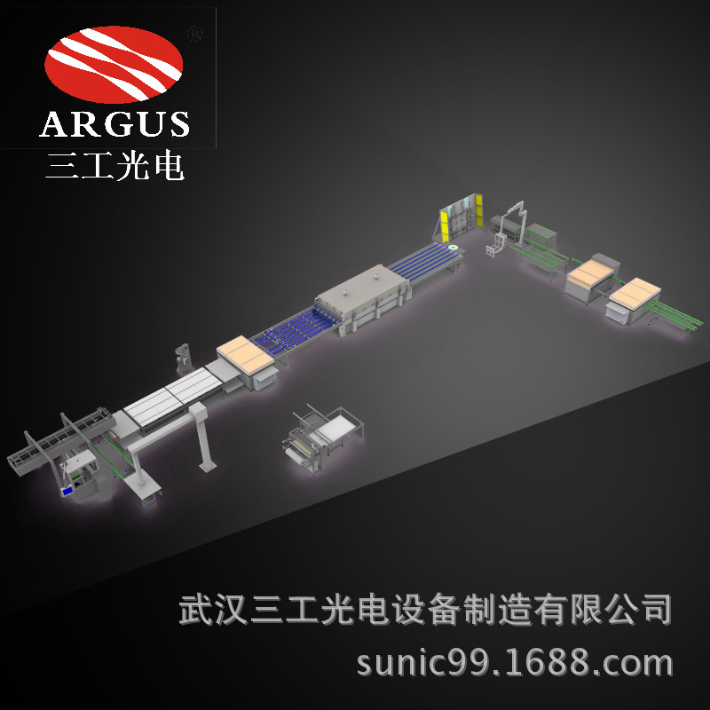 海南省太阳能路灯电池板生产设备|自动化光伏组件生产线示例图4