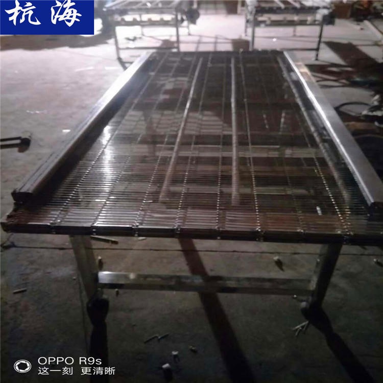 杭海机械 201不锈钢网带输送机 重型输送机械设备厂家