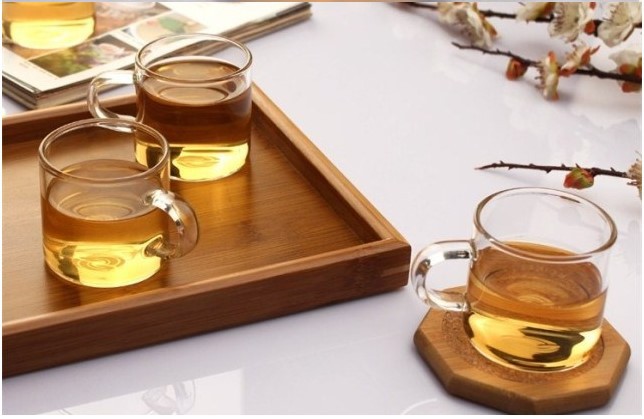 高硼硅耐热玻璃茶具带把小品杯 功夫茶具零配小玻璃茶杯功夫茶杯示例图6