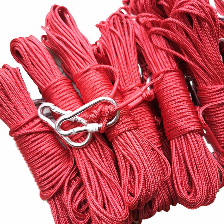 供应三野牌 水面尼龙打捞绳 生产厂家  安全绳 水里丙纶磁铁打捞绳