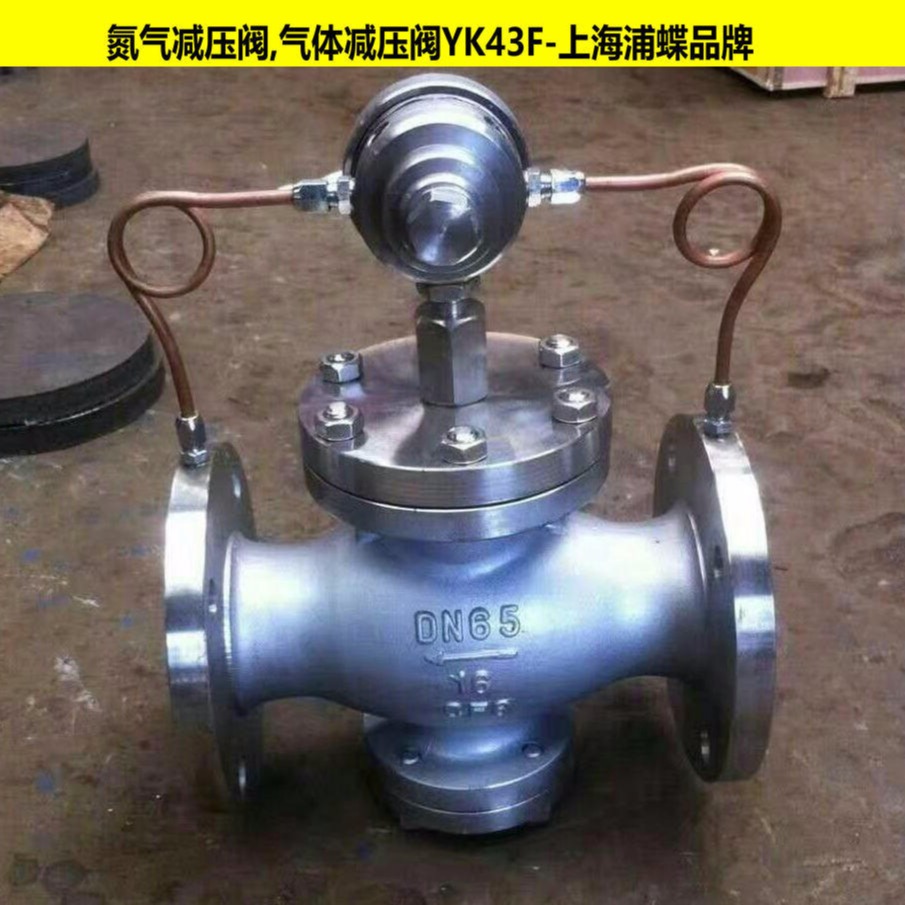 氮气减压阀YK43F 上海浦蝶品牌