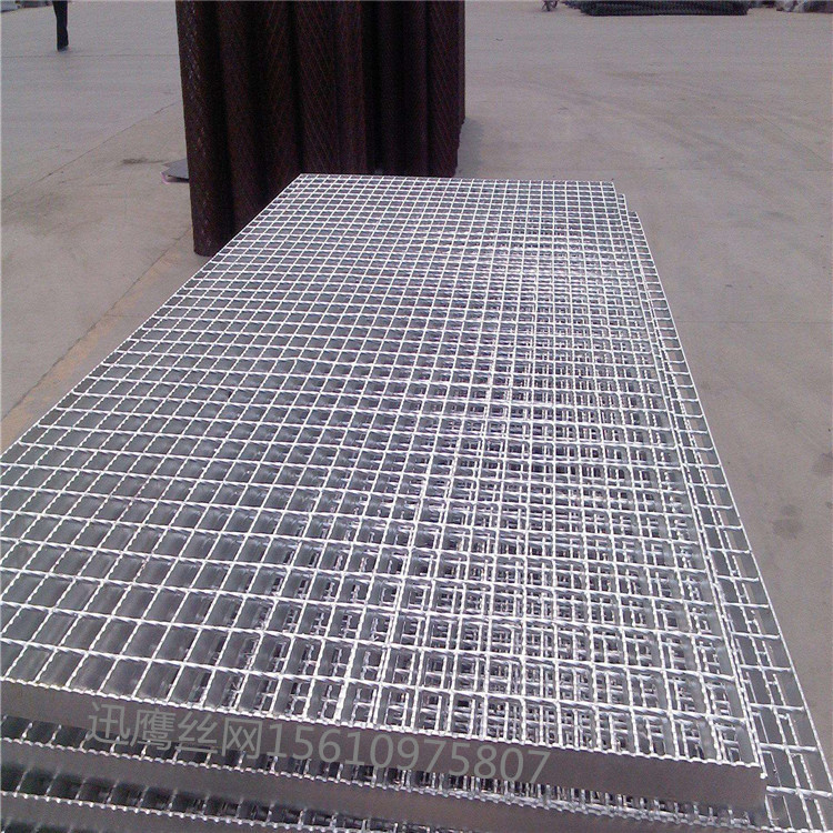 钢格踏步板新款  锯齿形网格板尺寸定制   上海过道脚踏板规格示例图12